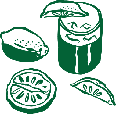 Hero support image of botanical ingredients and a glass of aperitivo